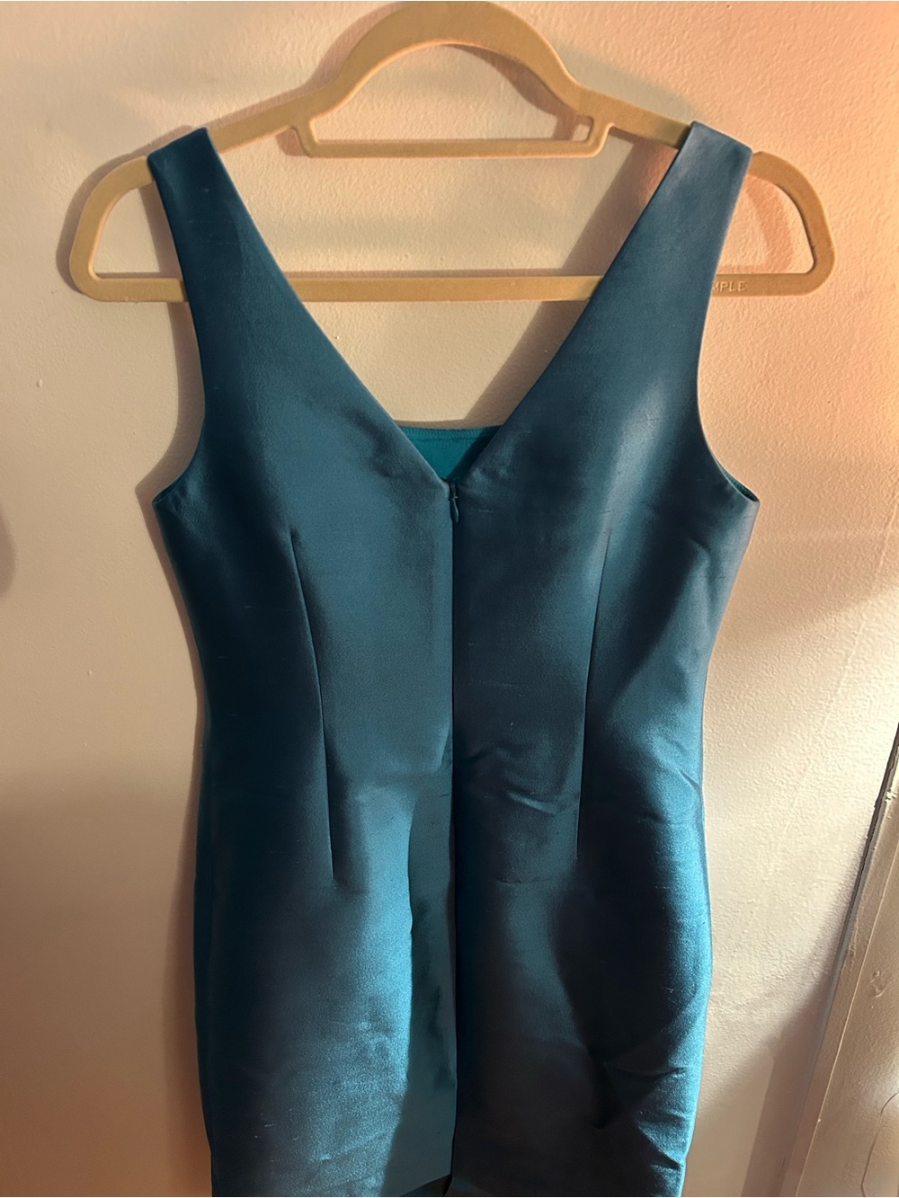 Teri Jon Silk Wool 2-Piece set Dress and Jacket Mother of the Bride Suit - Picture 5 of 7
